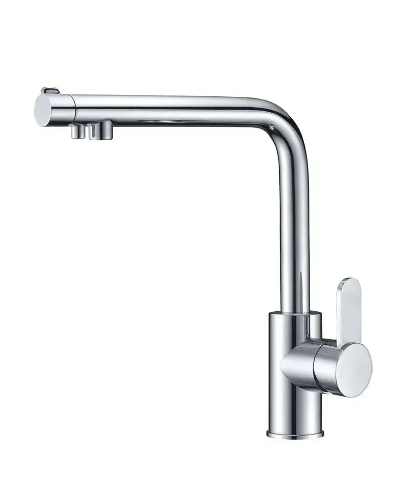 Grifo de cocina monomando de caño tubular con osmosis en acabado cromado Montecarlo de Imex