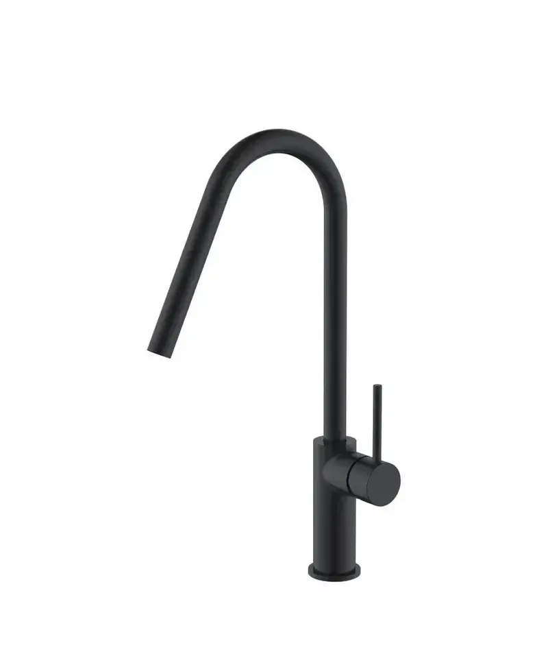 Grifo de cocina monomando negro mate Kenia de Imex