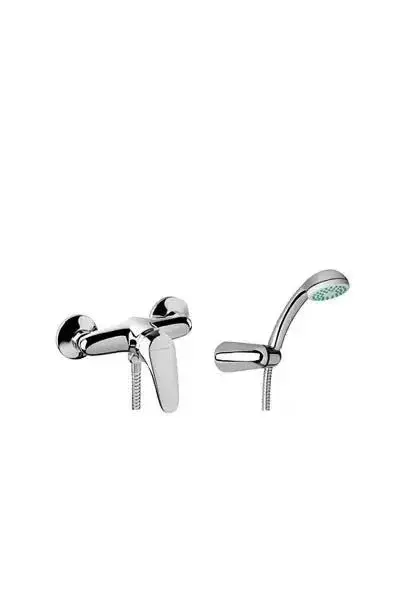Grifo de Ducha Cetus Basic Unisan – Latón Cromado, Kit Completo