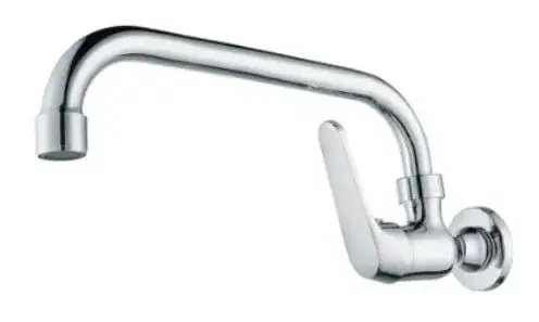 Grifo de fregadero a pared horizontal cromado One Källa