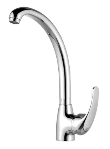 Grifo de fregadero vertical de latón con acabado cromado Enkel Källa