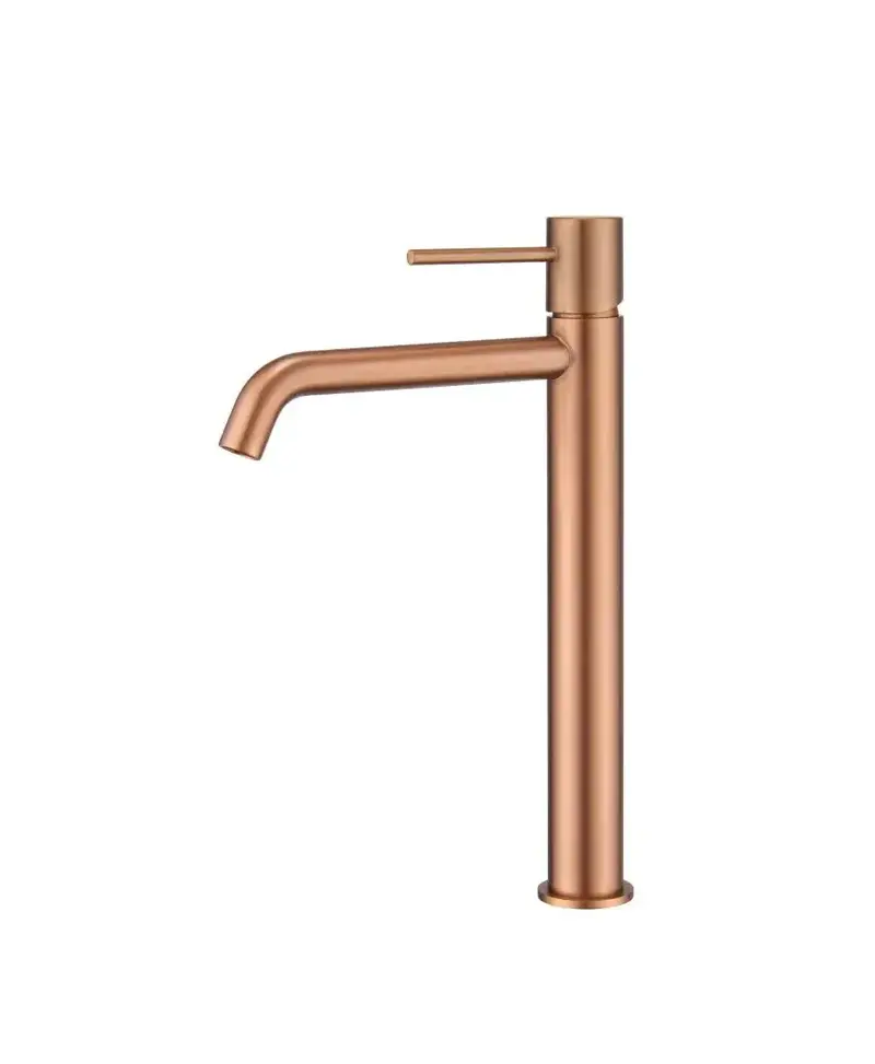 Grifo de lavabo alto en latón con cartucho cerámico de 25 mm Monza de Imex