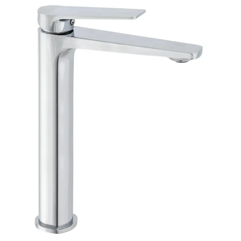 Grifo de lavabo alto monomando para pica o sobre encimera en cromado Valdivia de Valaz