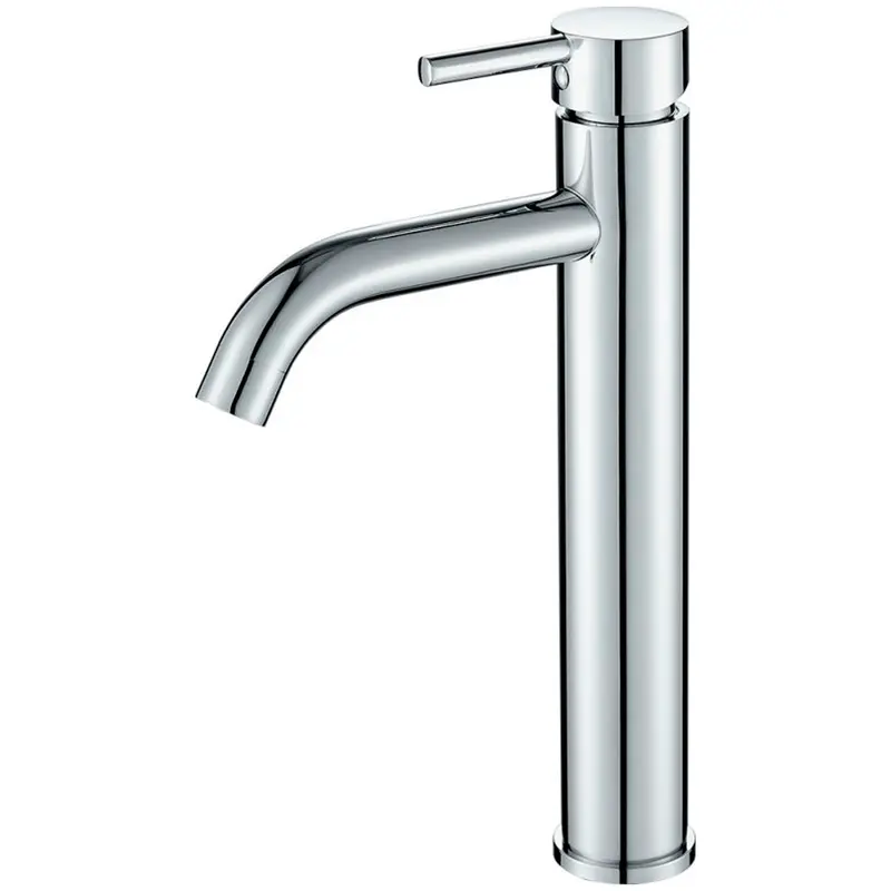Grifo de lavabo alto para pica monomando en cromado Jabalón de Valaz