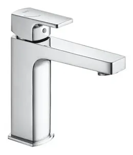 Grifo de lavabo compacto con acabado cromado de L90 Roca