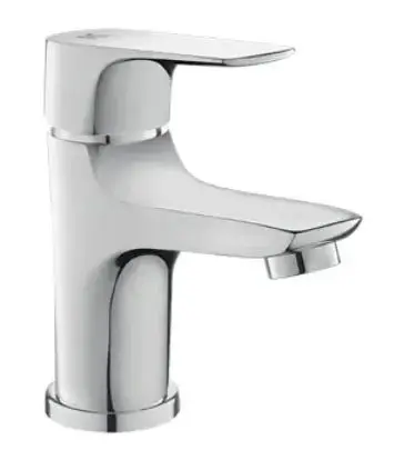 Grifo de lavabo de latón con acabado cromado Sinua Källa