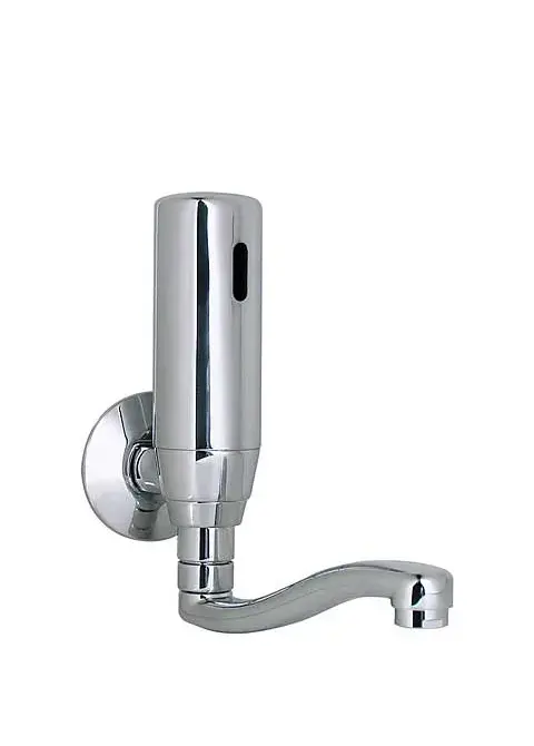 Grifo de lavabo electrónico con sensor para agua con acabado cromado TRES