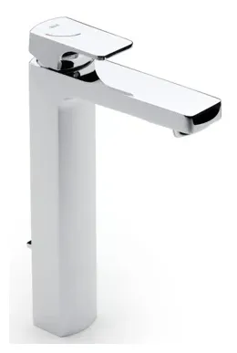 Grifo de lavabo monomando con desagüe automático acabado cromado L90 Roca