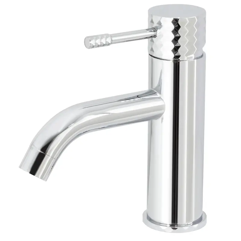 Grifo de lavabo monomando con maneta luxury en cromado Oda de Valaz