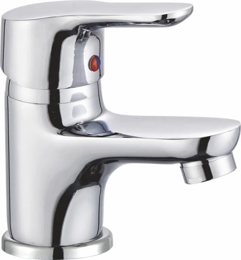 Grifo de lavabo monomando en cromado Tera de Valaz