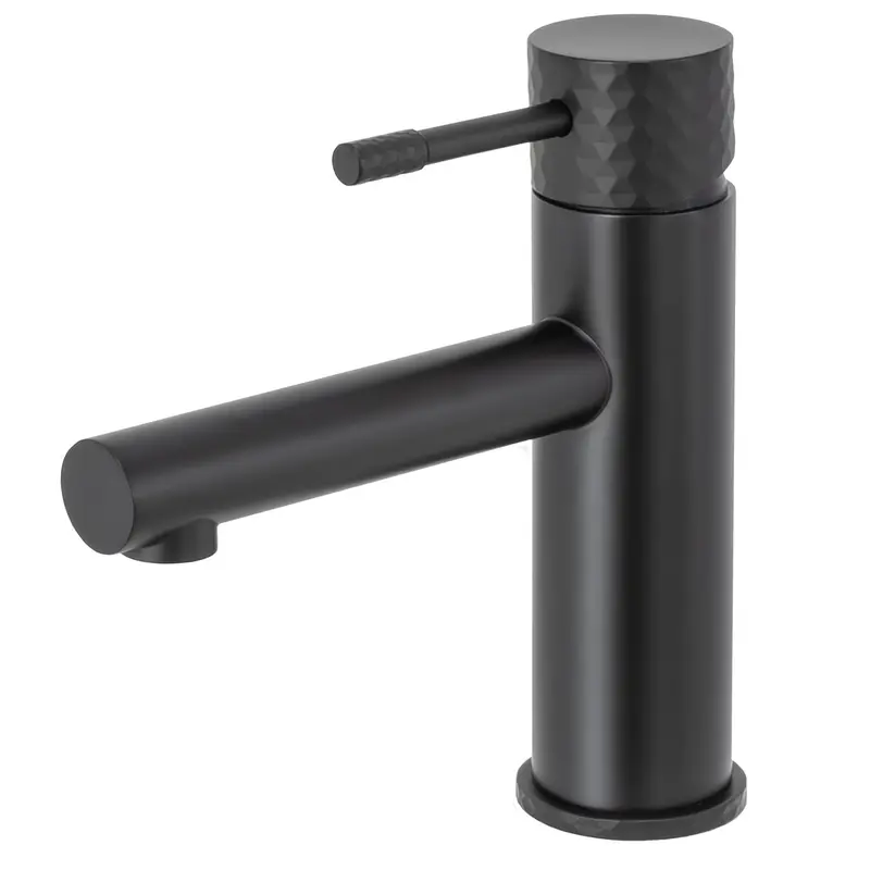 Grifo de lavabo monomando en negro mate Birim de Valaz