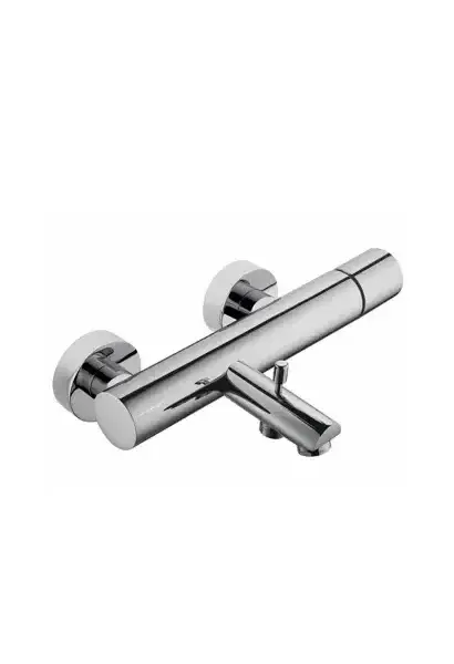 Grifo de Pared para Bañera Monomando Single Unisan - Cromado