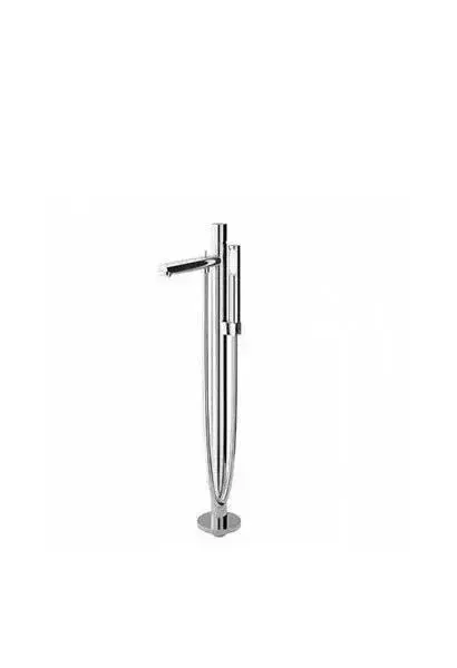 Grifo de Pie Monomando para Bañera Single Unisan - Cromado, Latón
