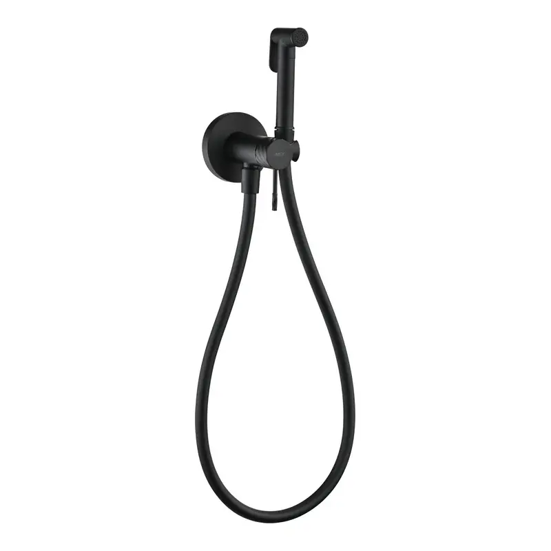 Grifo empotrado de bidé Bless negro mate Imex