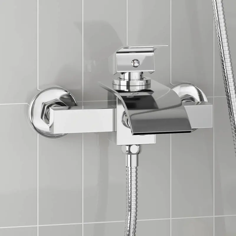 Grifo Mezclador de Ducha Cromado G 1 / 2 pulgadas
