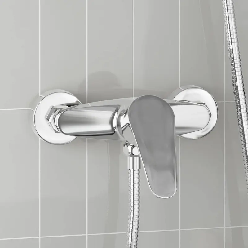 Grifo Mezclador de Ducha Cromado G 1 / 2 pulgadas