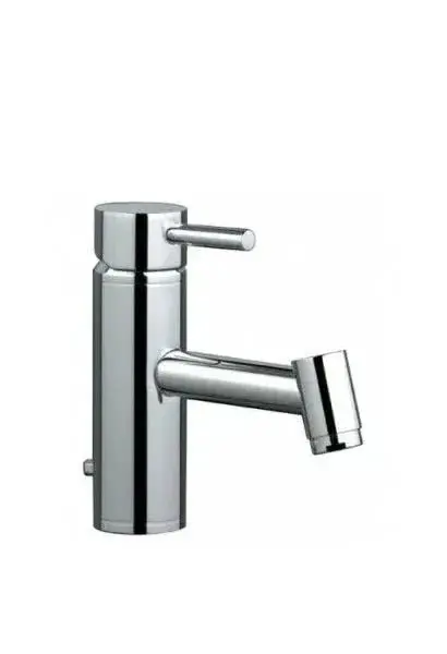 Grifo Monomando de Lavabo Tube de Unisan - Cromado, Latón, Válvula de Desagüe