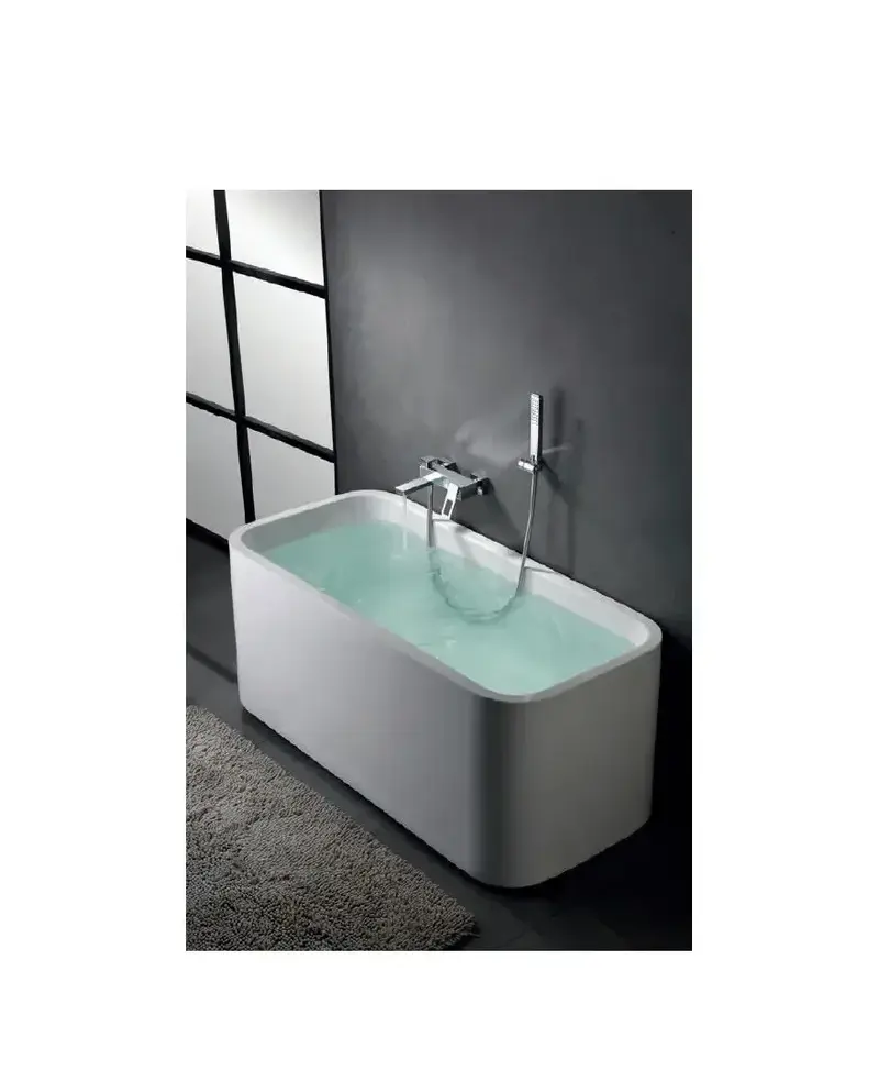 Grifo monomando de pared para bañera o ducha de diseño moderno con un acabado cromado Suecia de Imex