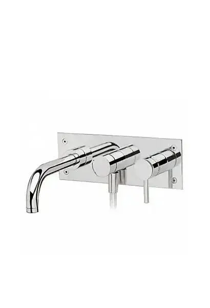 Grifo Monomando de Pared para Bañera Tube Unisan - Cromo