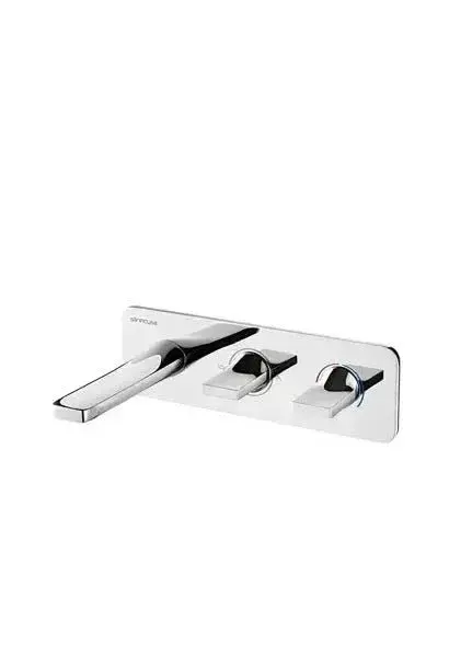 Grifo Monomando Empotrable Bañera 4 Vías Latón Cromo Line 42 Unisan