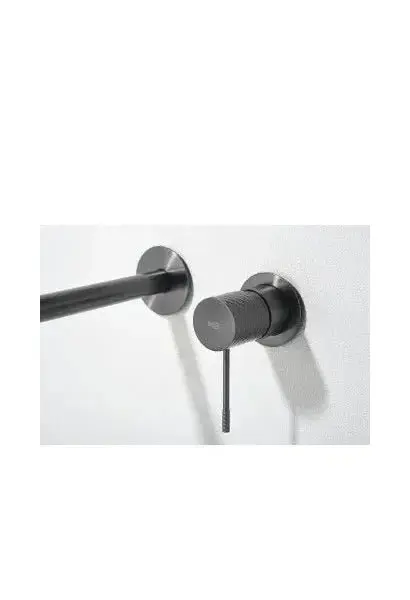 Grifo monomando empotrado para lavabo hecho de latón con acabado negro metalizado Genova de Imex