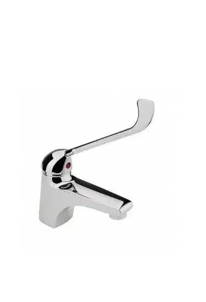Grifo Monomando Lavabo Easy Unisan – Maneta Gerontológica, Latón Cromado