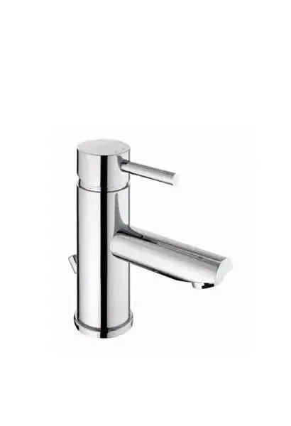 Grifo Monomando Lavabo Icone Eco Unisan - Cromo Brillante con Válvula de Desagüe