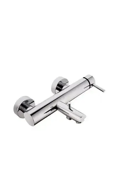 Grifo Monomando para Bañera Icone Unisan - Cromado, Latón, 28,1x5,6x17,3 cm