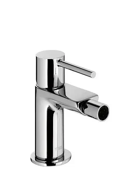 Grifo monomando para bidé de latón con acabado cromado Max Tres
