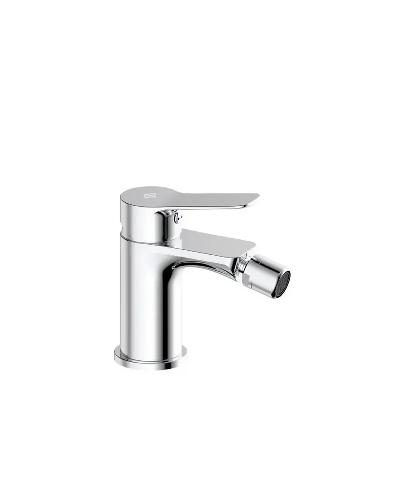 Grifo monomando para bidé en latón con acabado negro Rhio de GME