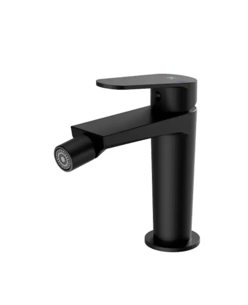 Grifo Monomando para bidet con cartucho cerámico de 26 mm acabado negro mate Fine Källa
