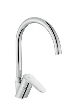 Grifo monomando para cocina con cartucho cerámico en acabado cromado Victoria Plus Roca