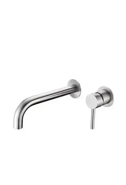 Grifo monomando para empotrar fabricado en acero inoxidable con acabado cromado Moscu de Imex
