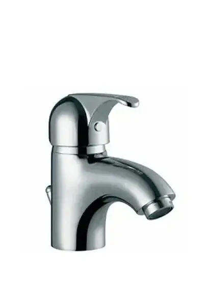 Grifo Monomando para Lavabo B.touch de Unisan, Latón Cromado con Válvula de Desagüe