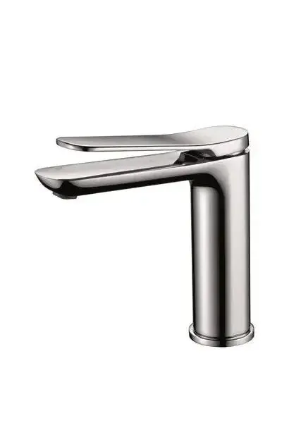 Grifo monomando para lavabo con discos de cierre cerámicos y un acabado cromado Dinamarca de Imex