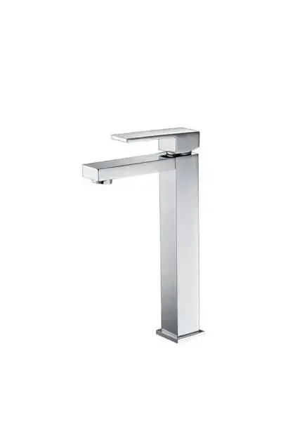 Grifo monomando para lavabo con un caño extra alto de acabado cromado Valencia de Imex