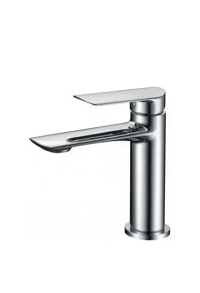 Grifo monomando para lavabo con un cartucho cerámico de acabado cromado Ural de Imex