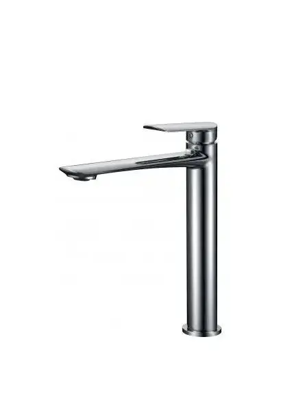 Grifo monomando para lavabo con un diseño de caño alto de acabado cromado Ural de Imex