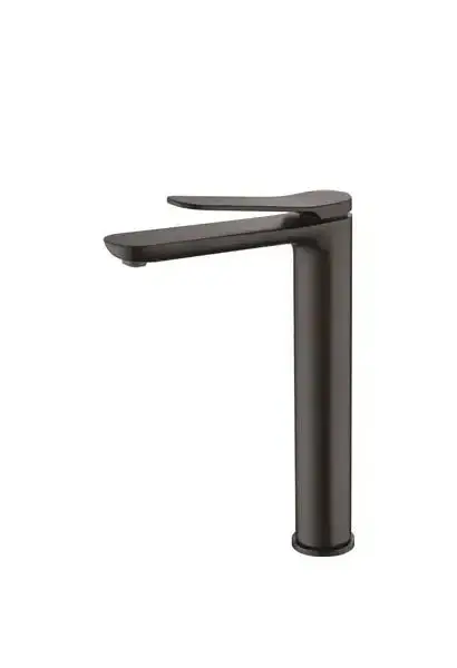 Grifo monomando para lavabo de caño alto con un acabado negro mate Dinamarca de Imex