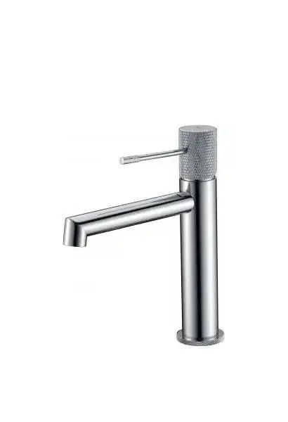 Grifo monomando para lavabo de diseño moderno con un cartucho cerámico de 35 mm Line de Imex