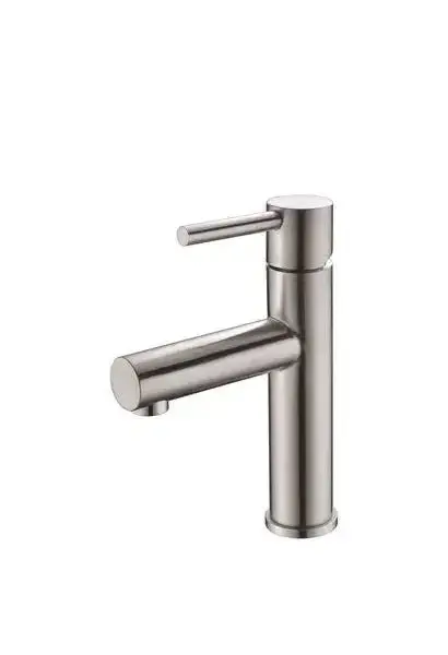Grifo monomando para lavabo en acero de alta resistencia acabado cromo Imex
