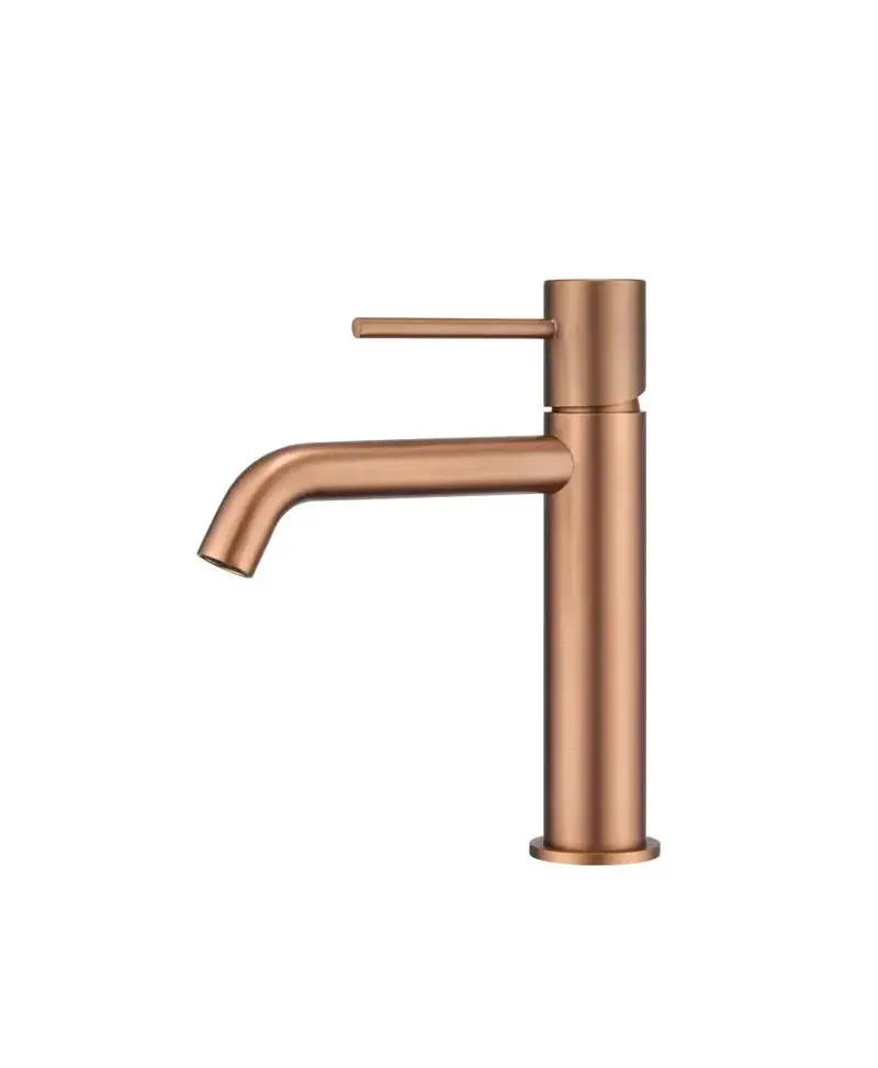 Grifo monomando para lavabo en latón cromado con cartucho de 25 mm de Imex
