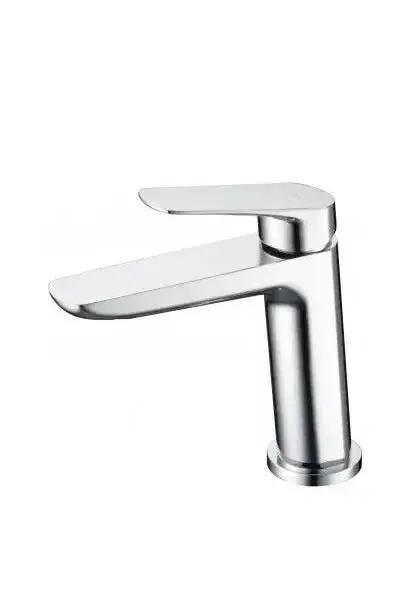 Grifo monomando para lavabo fabricado en latón cromado con un cartucho cerámico Belgica de Imex