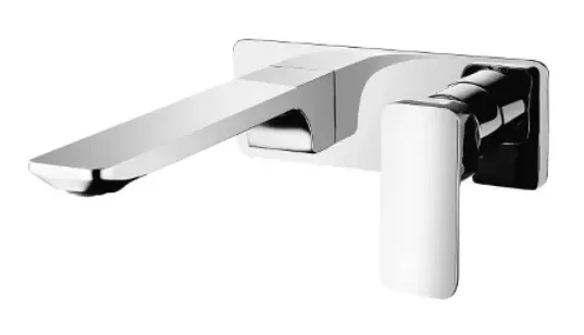 Grifo para lavabo empotrado con acabado cromado SKARA Källa