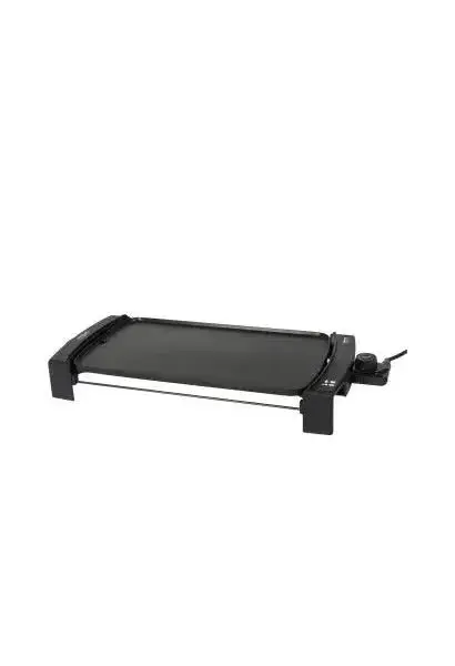 Grill eléctrico antiadherente con bandeja recogegrasas y temperatura ajustable black&water 2500 de Cecotec