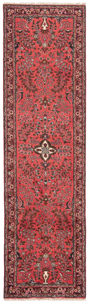 Hamedan Alfombra Persa | 303 x 80 cm