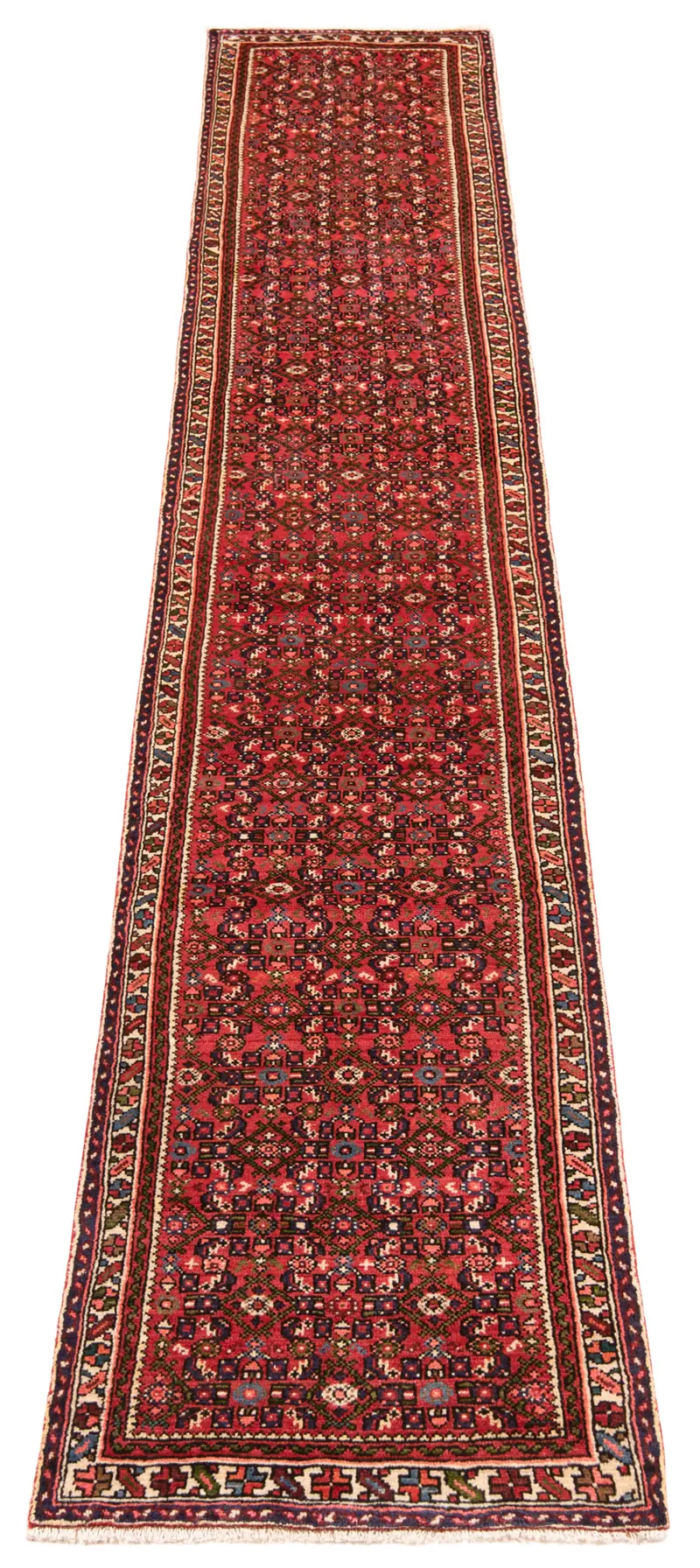 Hamedan Hosseinabad Persian Rug | 398 x 75 cm