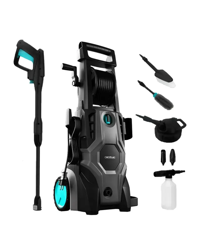 Hidrolimpiadora 2400W potencia y eficiencia para hogar jardín y coche Cecotec