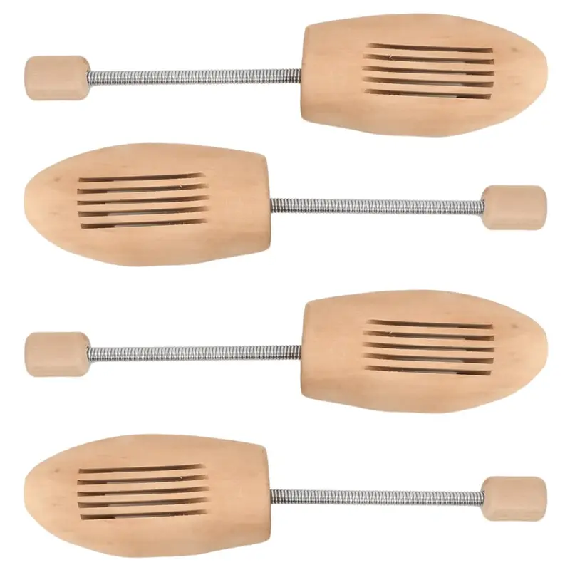 Hormas de zapatos 2 pares madera maciza de loto EU 35-38