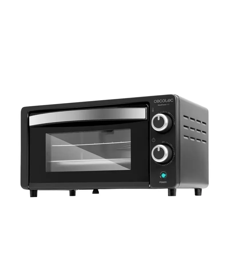 Horno Eléctrico Compacto 10L con Temporizador y Doble Cristal de Cecotec